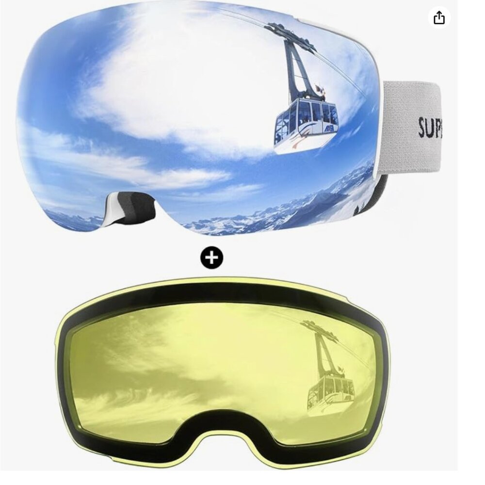 Ski Goggles + Interchangeable Lens - image 1